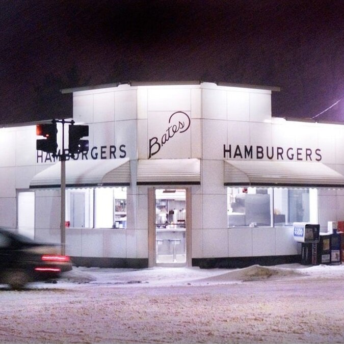 Bates Hamburgers - OLD PHOTO